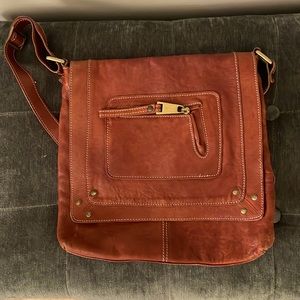 Made in Italy leather crossbody